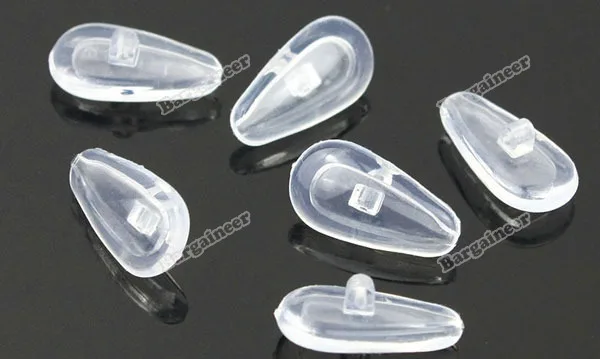 Amazing! bargaineer New 50 Pairs Silicone Eyeglass Sunglass Glasses Nose Pads Soft Oval Screw-On Save up to 50% No profit |
