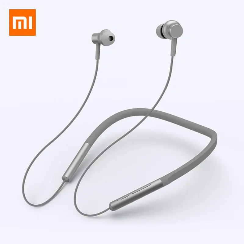 Xiaomi Bluetooth наушники с шейным воротником Спортивная беспроводная гарнитура Магнитная с микрофоном гибридный двойной драйвер динамические наушники-вкладыши