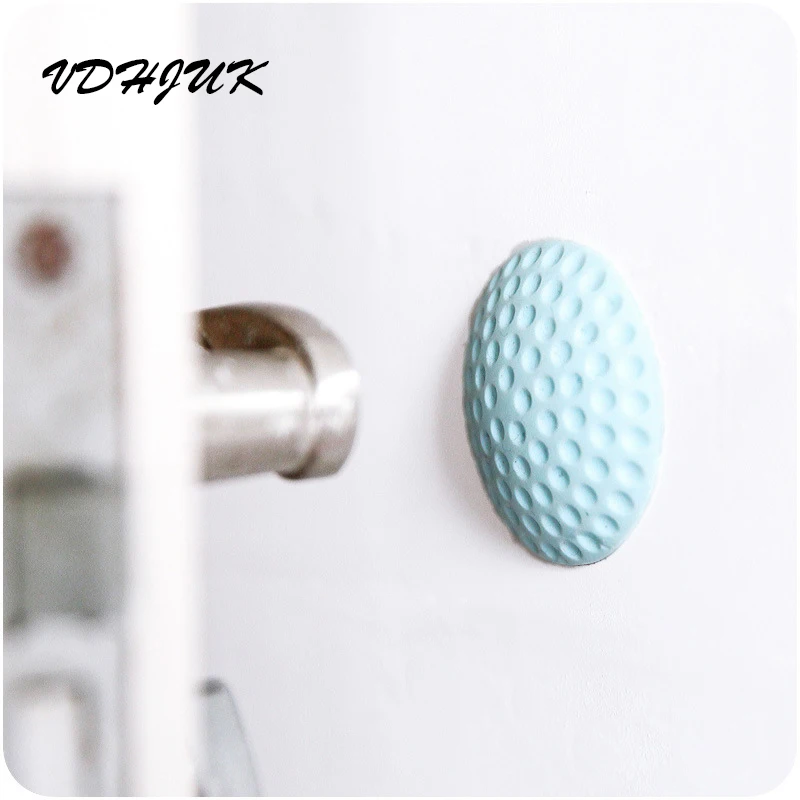 Самоклеящиеся круговые настенные защитные бамперы для дверных ручек буферные