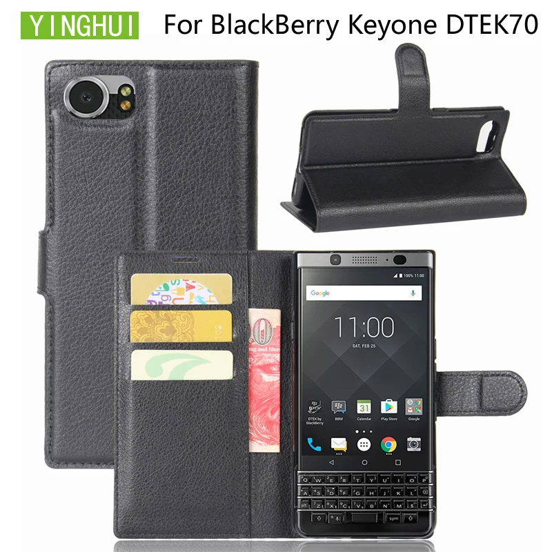 YINGHUI для BlackBerry Keyone DTEK70 4 5 &quotЧехол кожаный флип чехол телефона Бумажник с