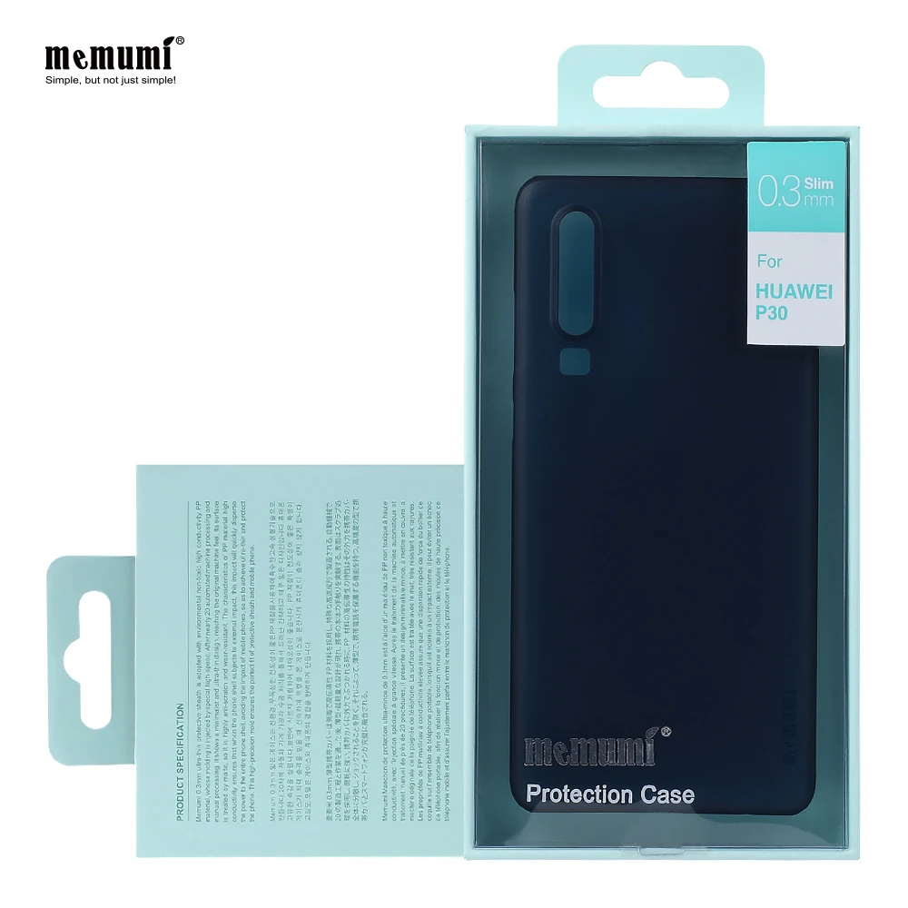 Memumi для huawei P30 Pro Чехол, ультра тонкий 0,3 мм PP матовый чехол для huawei P30 Тонкий чехол анти-отпечатки P30pro случаях