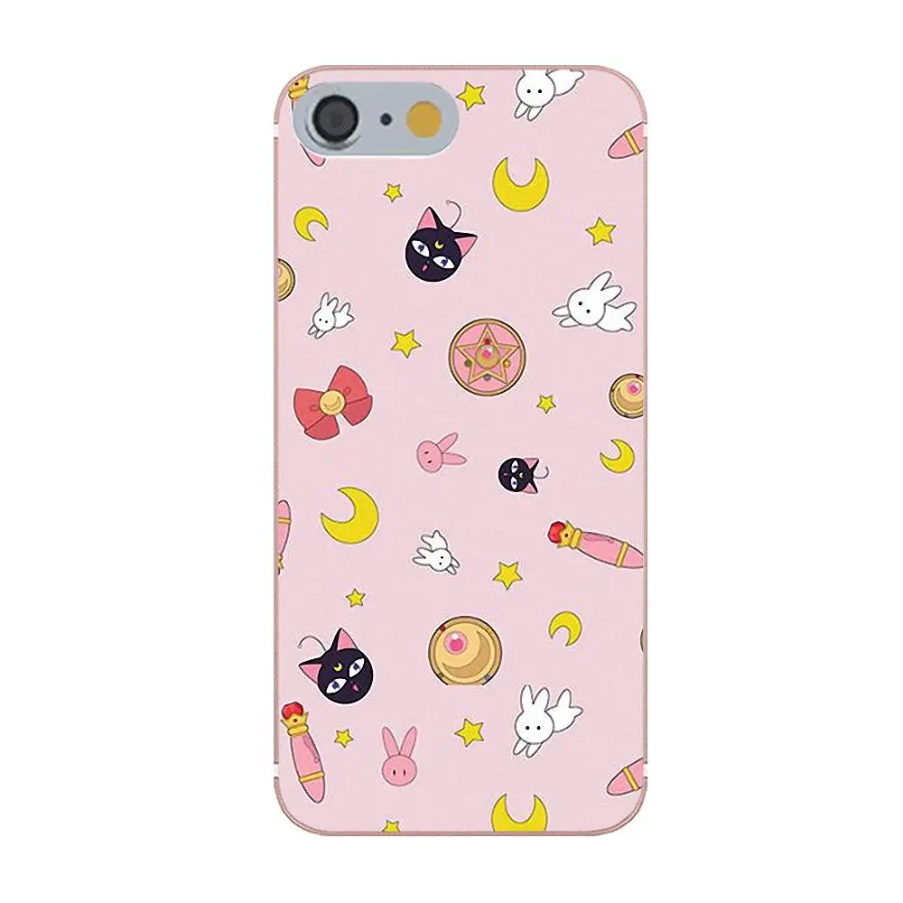 Модный мультяшный чехол с принтом &quotСейлор Мун&quot для HTC Desire 530 626 628 630 816 820 One A9 M7 M8