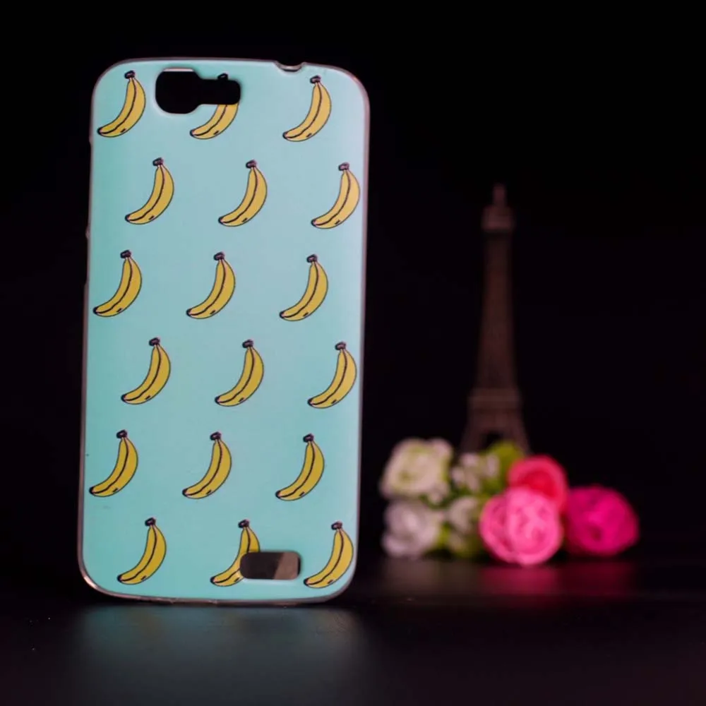 Мягкая задняя крышка из ТПУ для Huawei G7 3D кожаный силиконовый чехол телефона Ascend C199