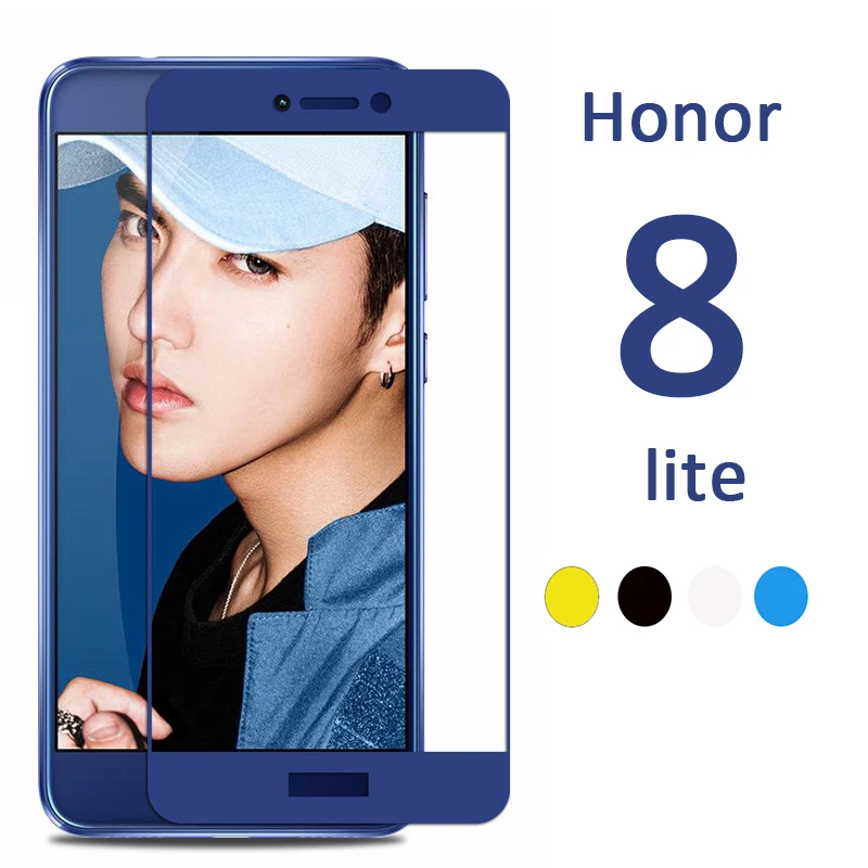 Стекло для honor 8 lite Защитное стекло защита экрана light honor8 Закаленное Защитная