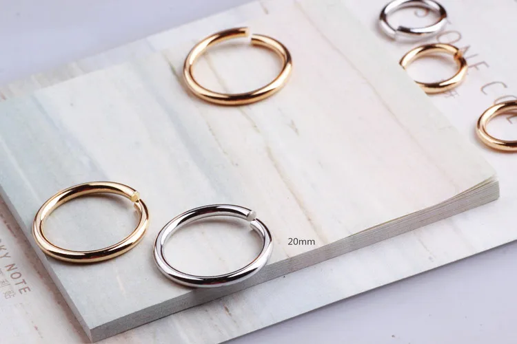 Медные отверстия Круглые Подвески DIY корейские ювелирные изделия клипсы серьги
