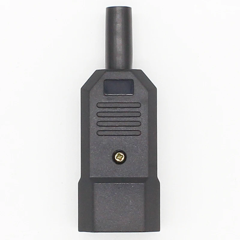 10 шт. новинка оптовая цена А 250 В черный IEC C13 вилка переменного тока|male power plug|male