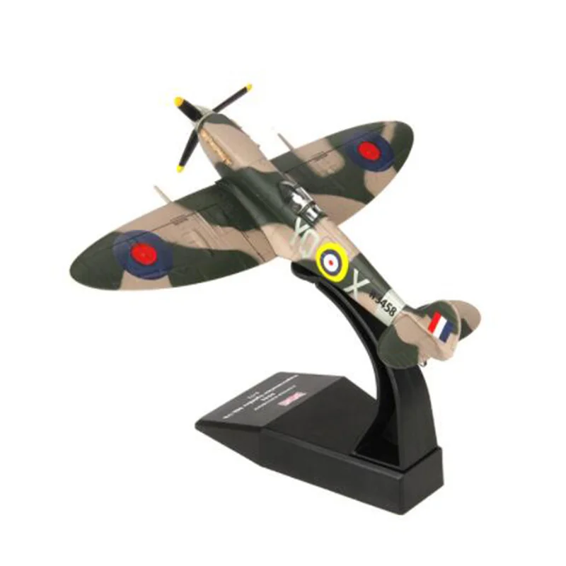 1/72 масштаб Англия Классический реактивный боец Вторая мировая война самолет