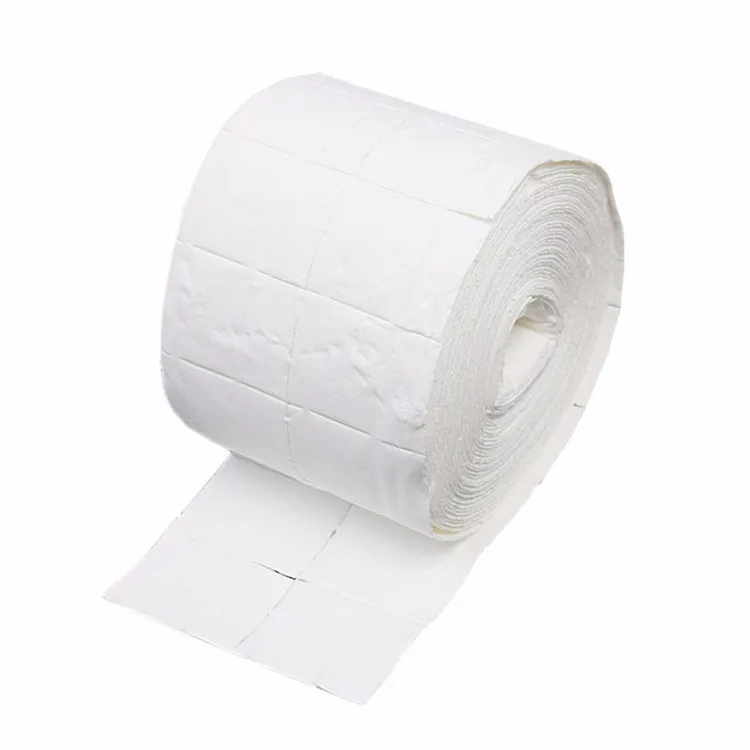 

Wholesale 10Rolls==1lot! 500Pcs/Roll Cotten Wipes Pads Paper Nail Art Soak Off Gel Wraps Gel Polish ,Free shipping, RE86789+6878