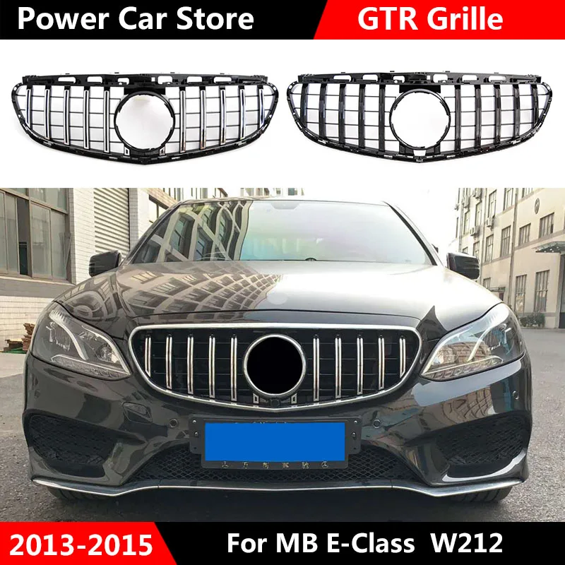 W212 GT хромированный гриль передняя решетка Prefacelift для Mercedes E class w212 AM G СЕДАН