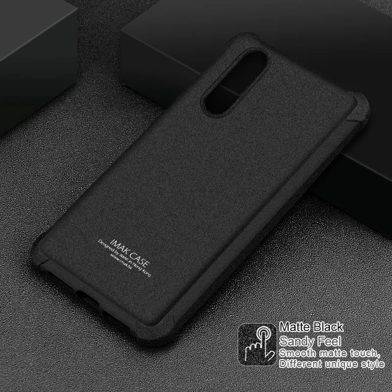 IMAK матовый ТПУ чехол для Huawei P20 мягкий телефона из + защита экрана | Мобильные