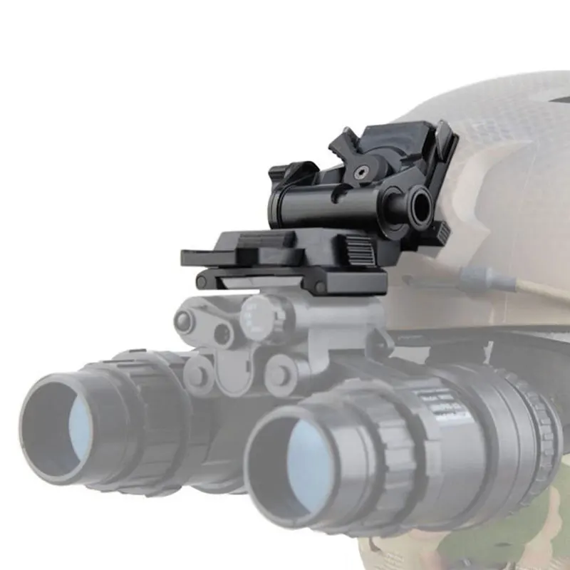 Металлический адаптер для шлема Wilcox L4 G24 быстрый NVG с ЧПУ быстрого видения черный