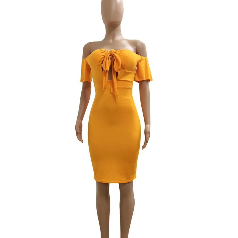 2017 сексуальное Клубное женское летнее облегающее платье с открытыми плечами без