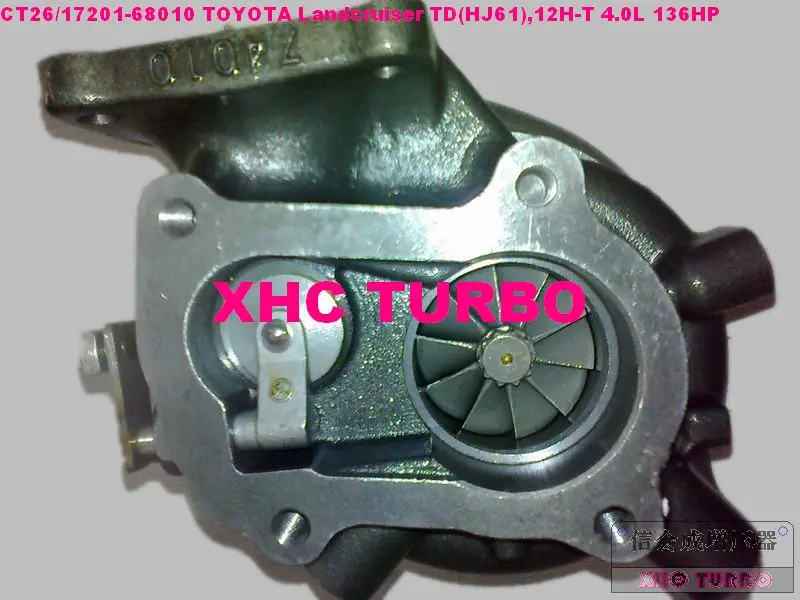 Новый Турбокомпрессор CT26/17201 68010 Turbo для TOYOTA Landcruiser TD 12H-T 4.0L 136HP 85-89 | Автомобили и