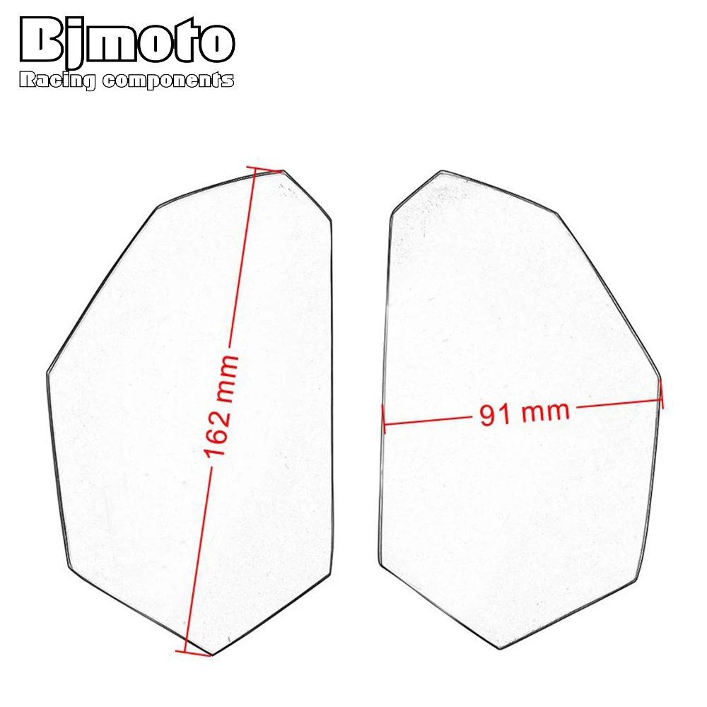 

Bjmoto For Honda CRF1000L CRF 1000L 2016 2017 2018 headlight headlamp protector Motocross Screen Protective Cover