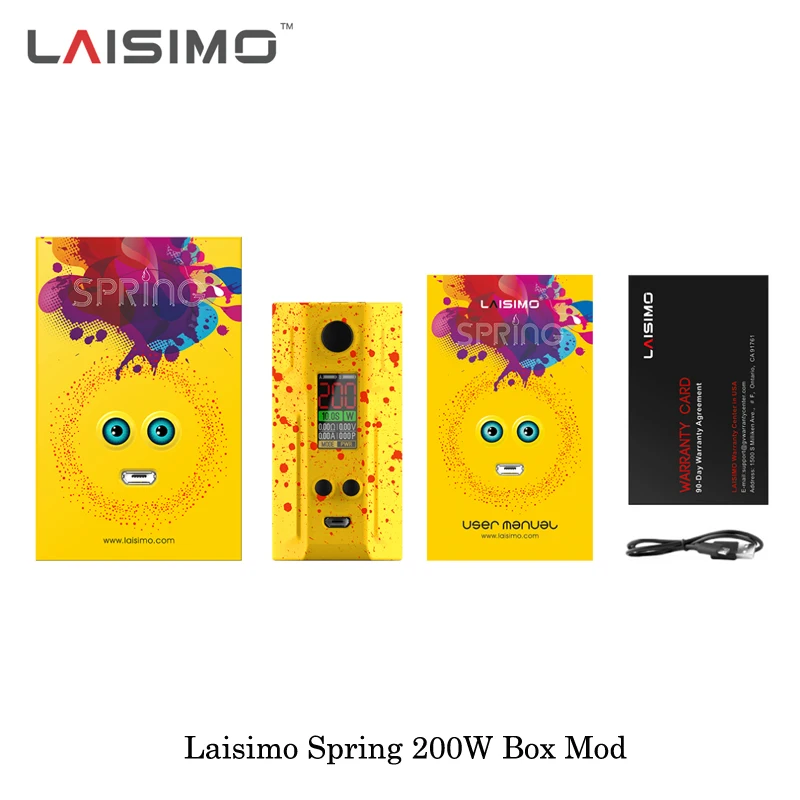 Электронные сигареты Laisimo Весна 200 Вт коробка мод 510 нить легкий вес электронная