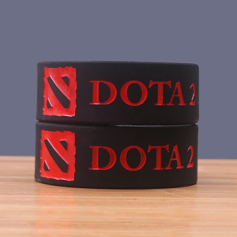 2 цвета Высокое качество DOTA широкая версия силиконовые браслеты Горячая игра