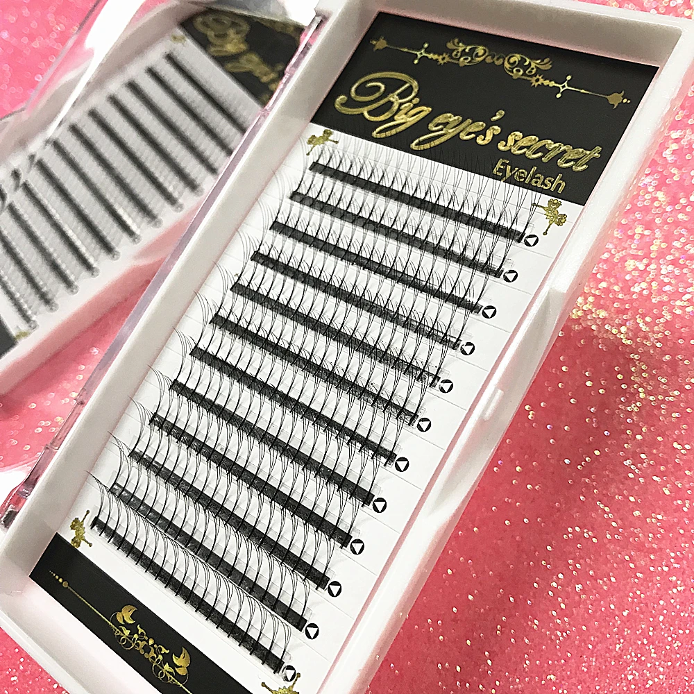 

BIG Premade 3D Volume Lash Fans 3D Classic Fans Semi Permanent Individual Eyelash Extensions Free Shipping