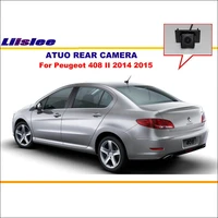 car rear view camera for peugeot 408 ii 2014 2015 hd ccd rca ntst pal reverse cam reverse hole oem