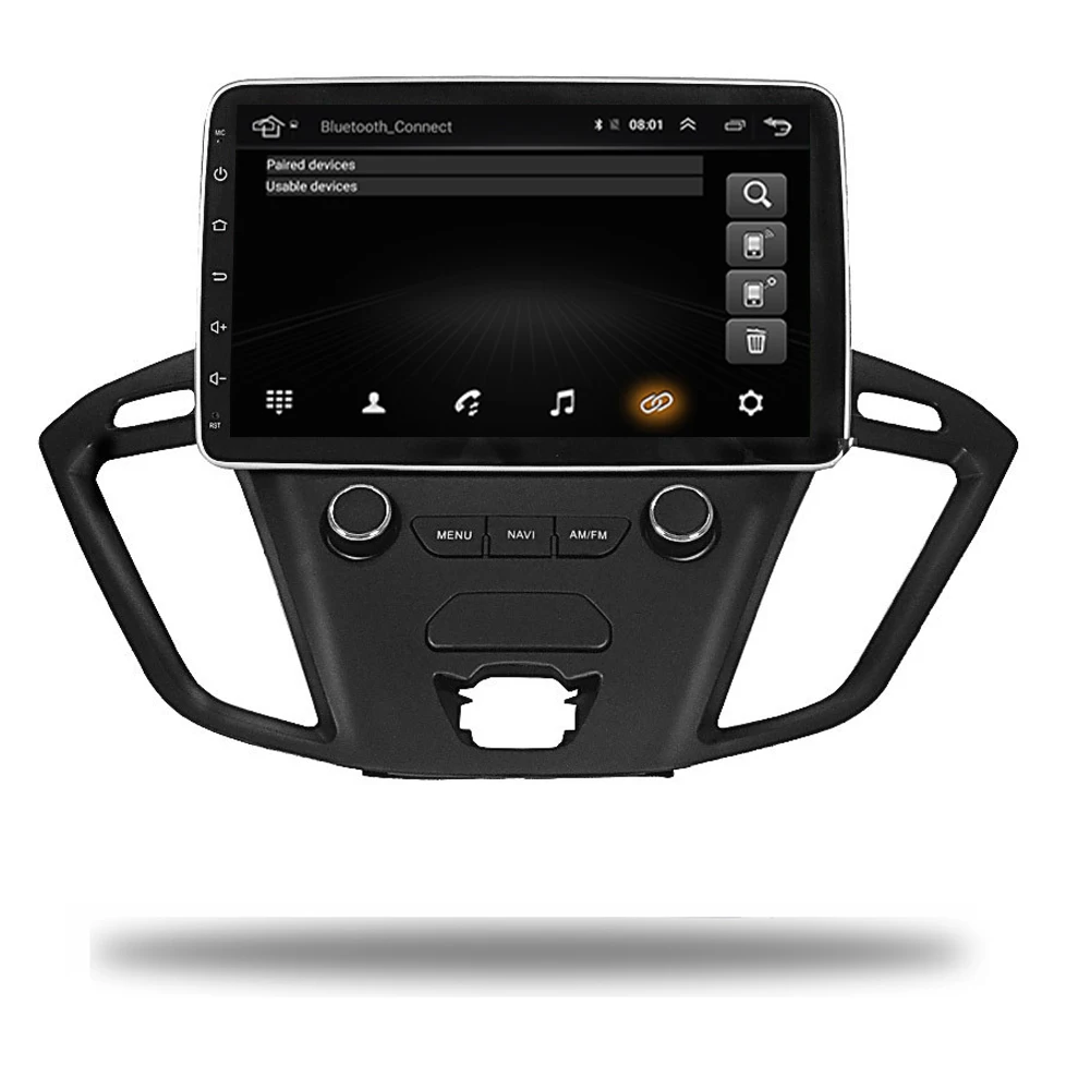 Android 8 1 автомобильный стерео GPS радио для Ford Tourneo мультимедийный плеер Видео Аудио