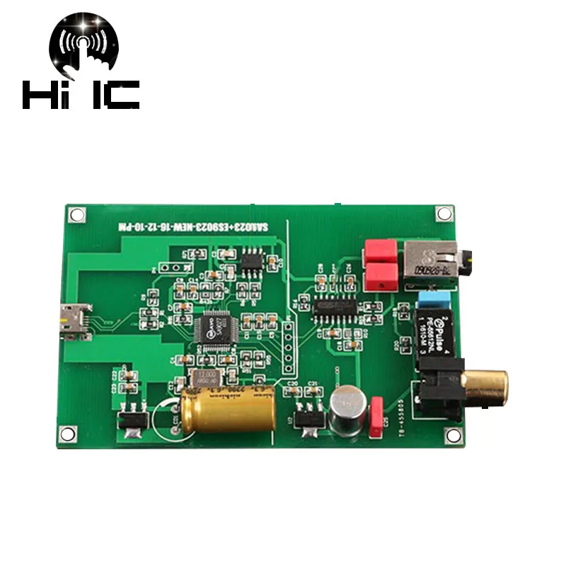 SA9023 + ES9023 USB DAC внешний декодер звуковая карта усилитель для наушников к SPDIF ies