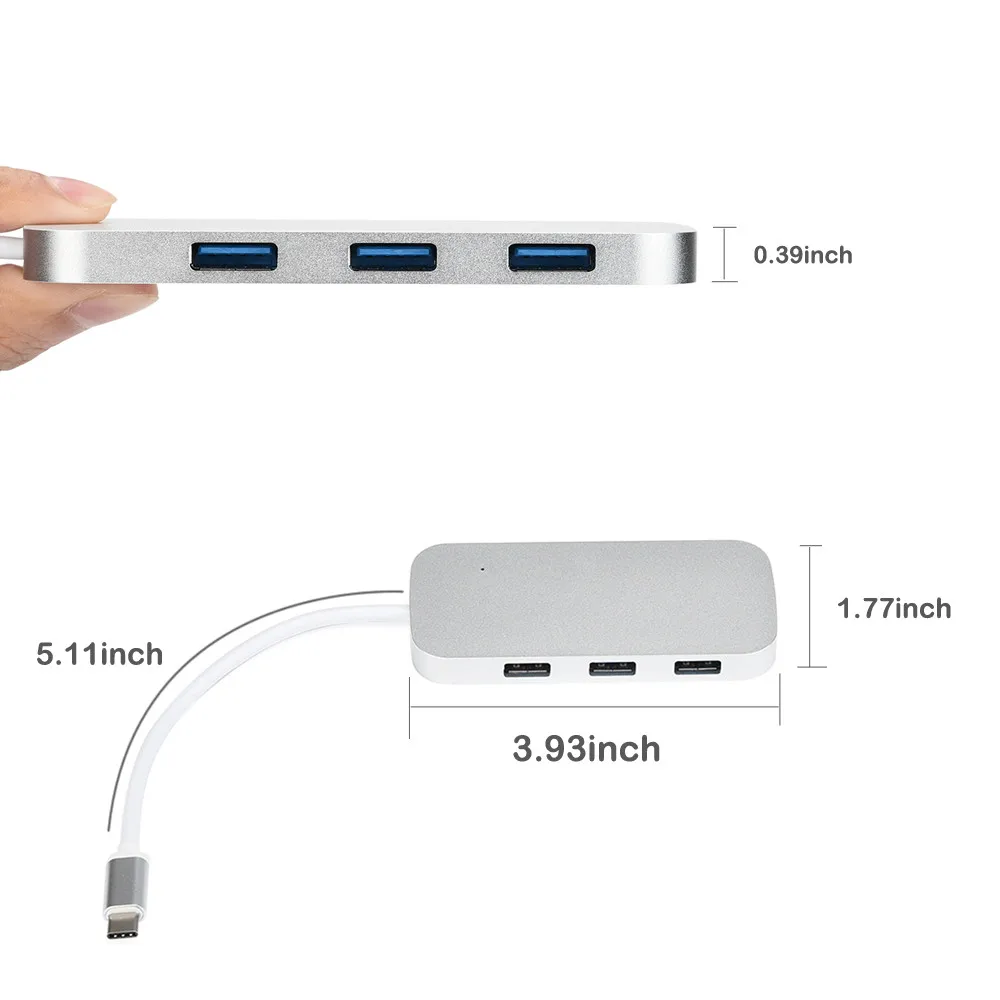 Новинка 2019 модный адаптер USB Type C для 3 0 кардридер MacBook Pro передача данных со