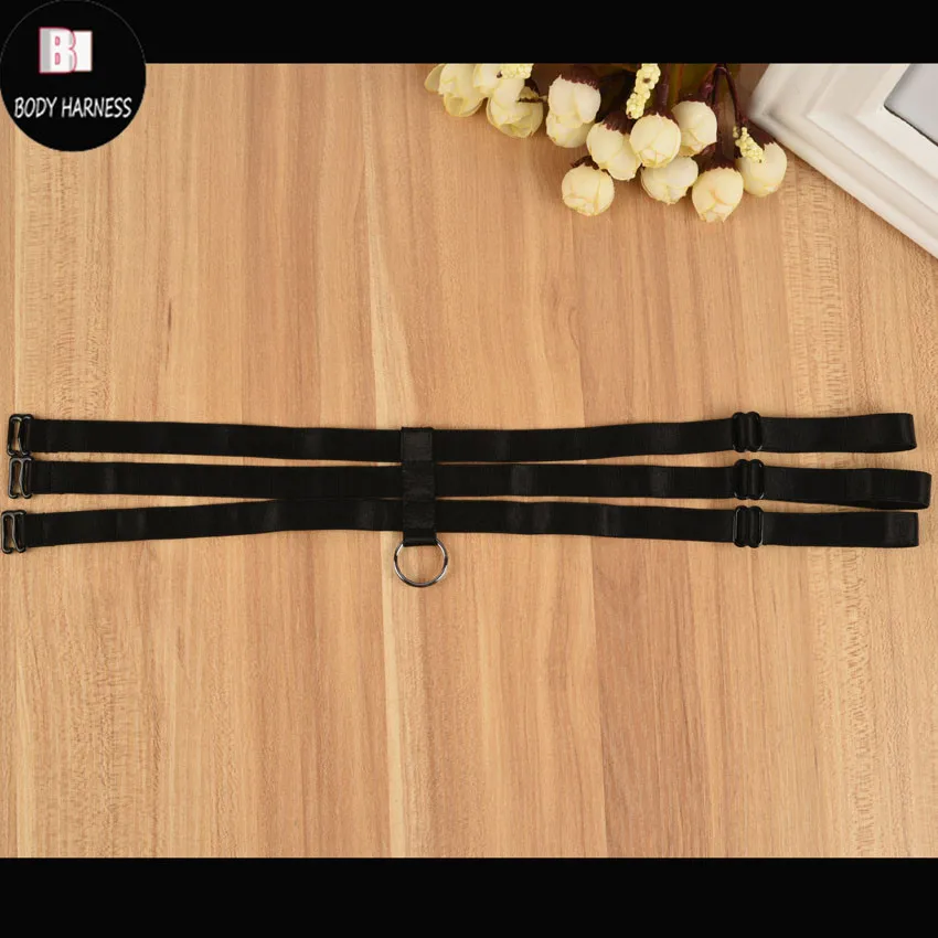 Новинка женская черная портупея в стиле Харадзюку ожерелье браслет Эротическая