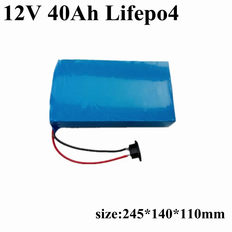 Lifepo4 12v 40ah Аккумулятор для multifunzione bicicleta gordura irobot roomba батарея bafang мотор pes akku ebike 40ah|12v
