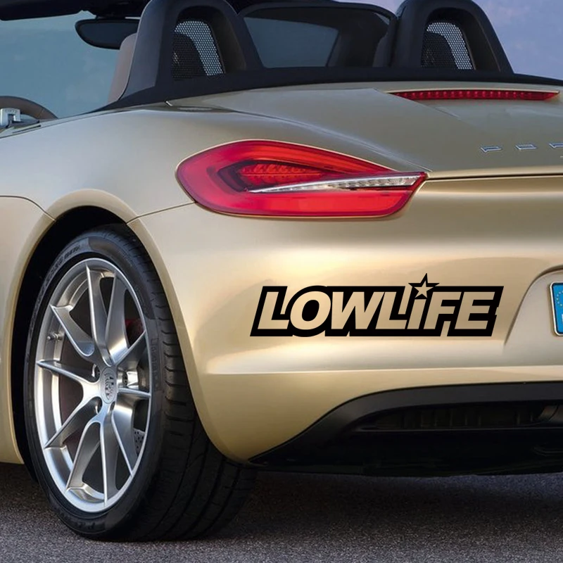 Низкая жизнь LOWLIFE Смешные автомобильные наклейки JMD лодка наклейка лучший