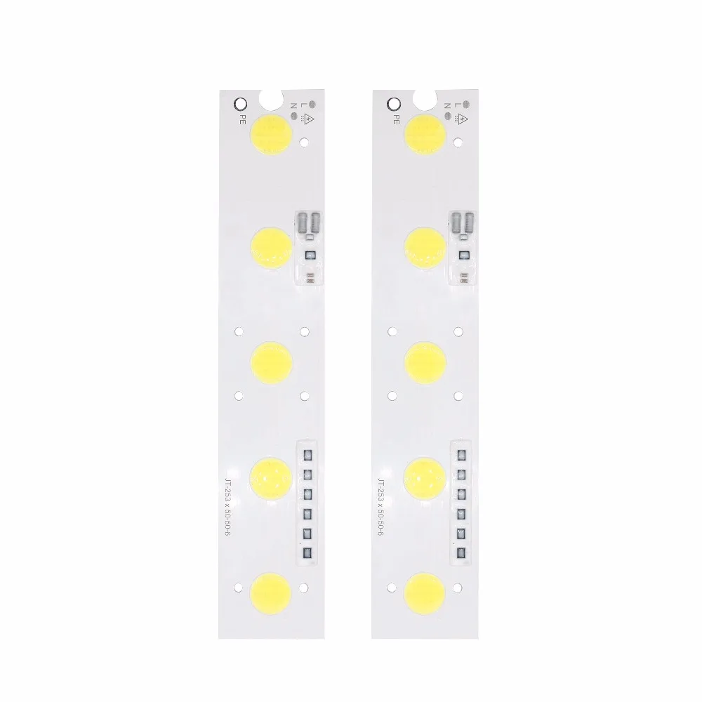 

AC 220V 50W Smart IC LED COB Chip High Power Integrated Rectangle Beam DIY For Floodlight Cold White Warm White