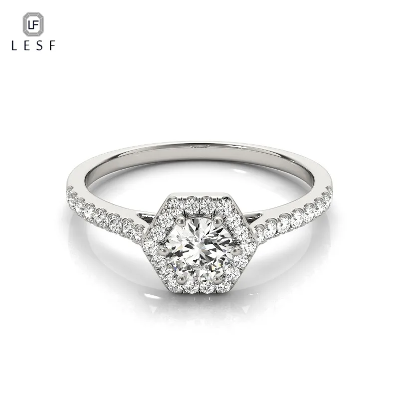 

LESF 925 Sterling Silver Wedding Anniversary Engagement Jewelry Including Postage