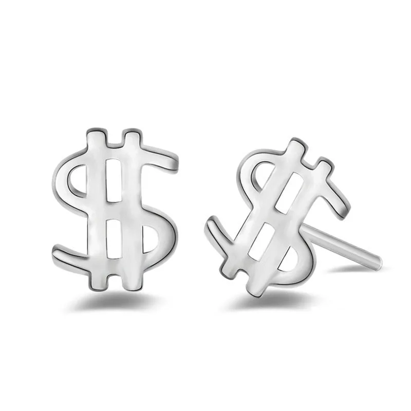 Женские серьги гвоздики с покрытием из серебра и золота|stud earrings|stud earrings for womenearings