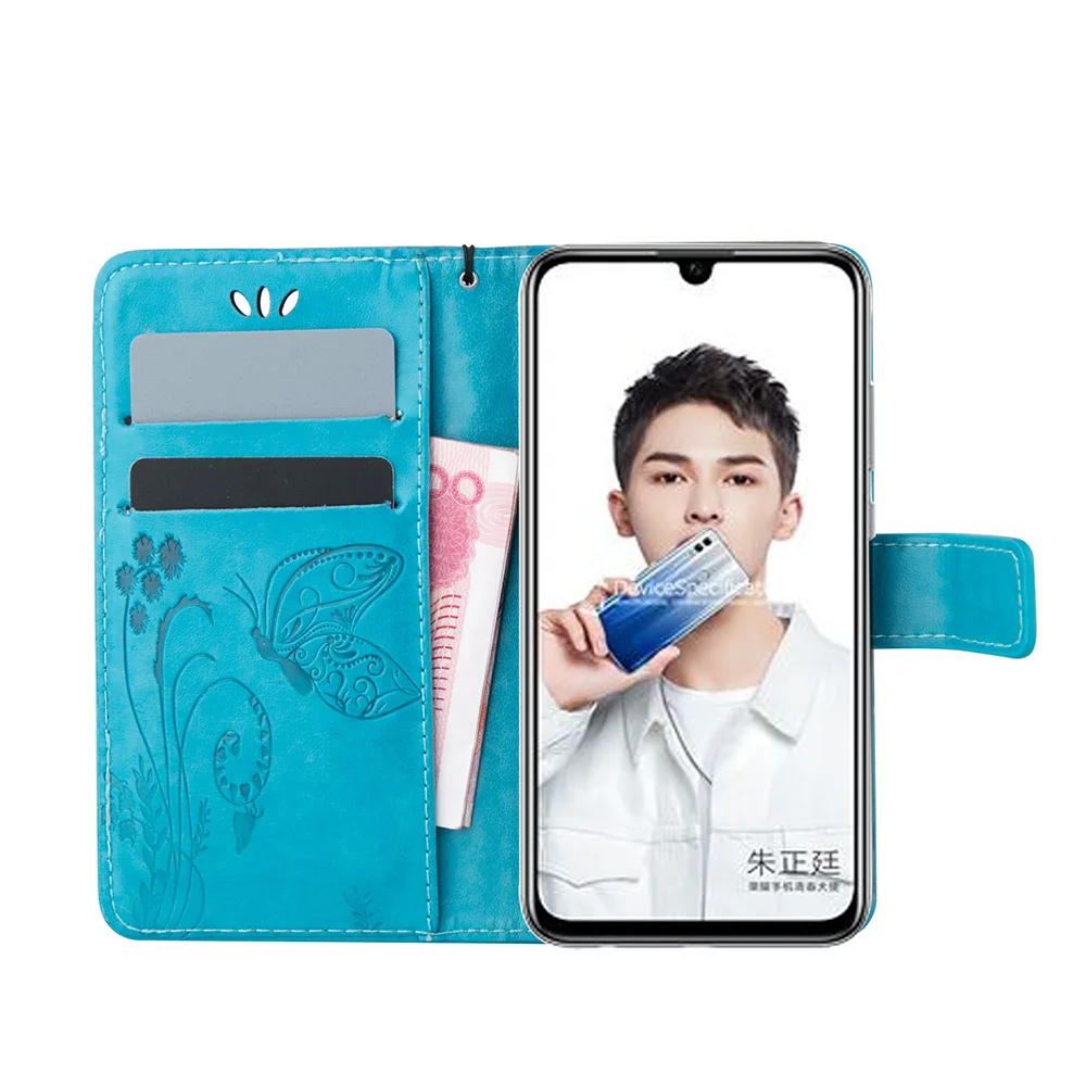 Butterfly Leather Case For Samsung Galaxy S6 S7 Edge A6 A8 S8 S9 Plus J2 Pro J4 J6 J8 2018 J3 J5 J7 Neo A3 A5 2017 Note8 9 Cover | Мобильные