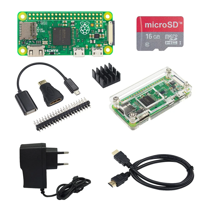 Оригинальная плата Raspberry Pi Zero V 1 3 с процессором ГГц ОЗУ 512 Мб акриловый чехол