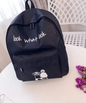Новая холщовая круглая квадратная сумка через плечо с принтом рюкзак|shoulder bag