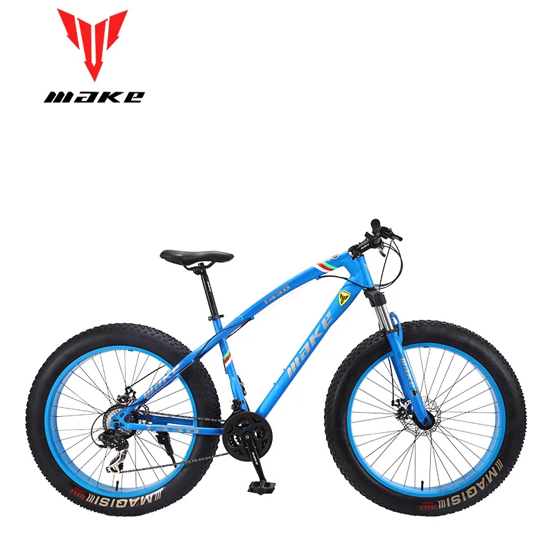 Make F430 fatbike MTB горный велосипед 24 скорости SHIMAN0 26x4 0 колеса Велосипеды 