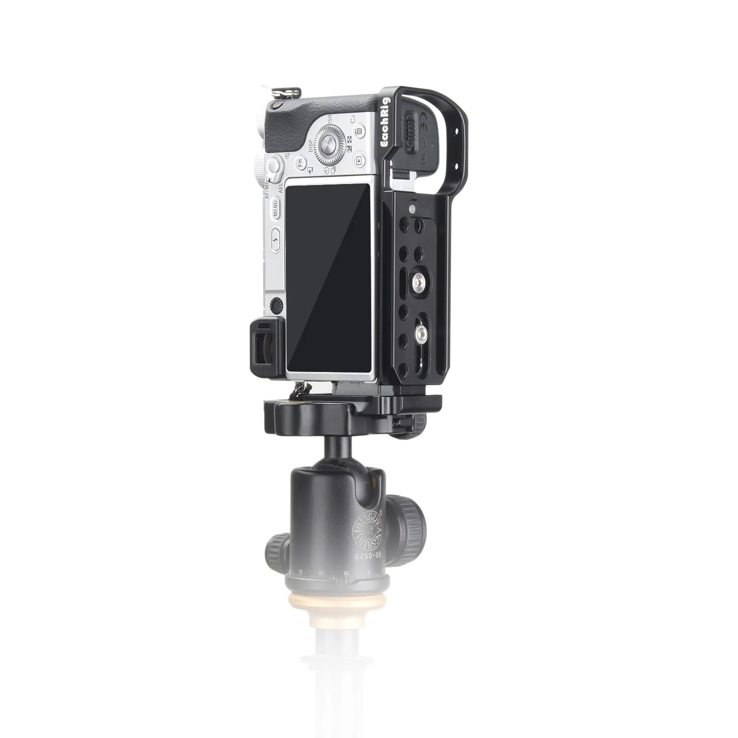 EachRig L-Bracket camera cage for Sony a6400, a6000, Arca-Type compatible dovetail plate free shiping drop shipping
