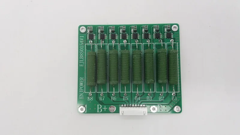 Литий ионный полимерный аккумулятор 8S 24 В LiFePO4 балансировочная плата эквалайзер