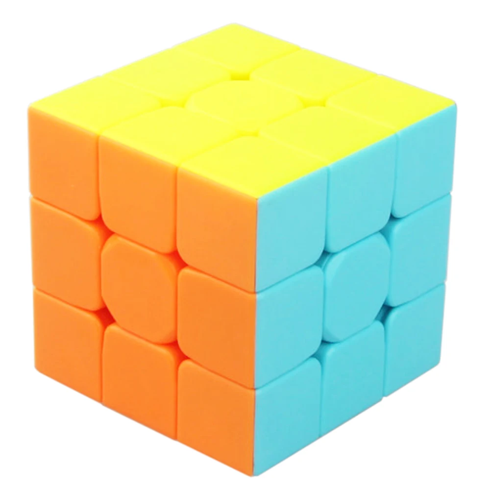 3x3x3 QiYi Warrior W Профессиональный 3-слойный магический куб 3*3*3 скоростная головоломка Нео Куб антистресс 5,7 см Cubo Magico