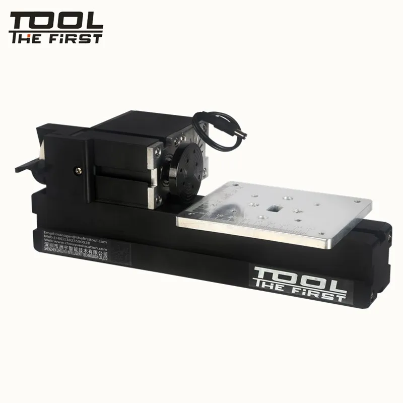 Металлический токарный мини станок Thefirsttool TZ6000M с мощным двигателем 60 Вт 6 в 1 12000rmp