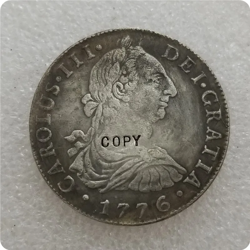 1776 Чили 1776,1785, 1786 DA 8 копия риалов - Цвет: 1776