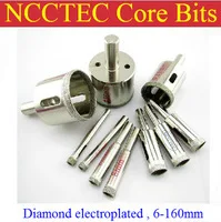 

4mm 1/8'' inch NCCTEC Electroplated diamond drill bits SAVE MONEY ECD4 FREE shipping | WET water glass concrete coring bits