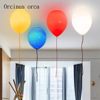simple childrens room lamp balloon ceiling lamp bedroom boy and girl study creative paradise personality lighting