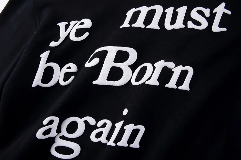 Kanye west/толстовки с капюшоном для мужчин и женщин, для детей, SEE YE MUST BE BORN, с 3d принтом, kanye west, уличная толстовка с капюшоном, Джастин Бибер