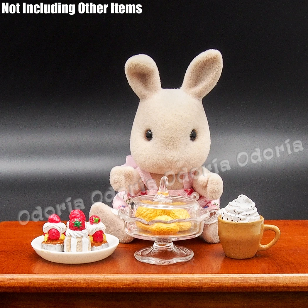 Odoria 1:12 Miniature Cake Stand Server Cupcake Dessert Pastry Platter Tray Display Holder Kitchen Dollhouse Accessories Decor | Игрушки и