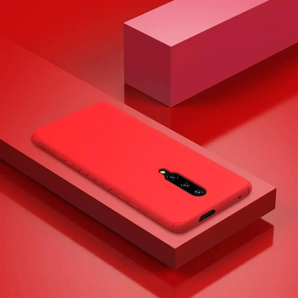 Oneplus 7 Pro чехол Nillkin прорезиненный из ТПУ One Plus силиконовый для задней панели мягкий