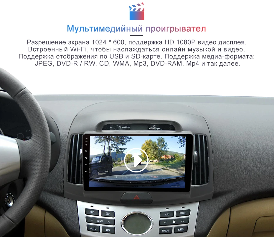 Junsun 2 Din мультимедийный видео плеер Android 8,1 gps навигация радио 4G для hyundai Elantra HD 2006 2007 2008 2009 2010 без dvd