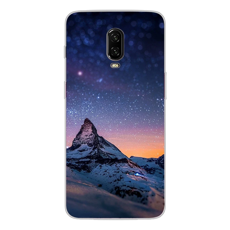 Ciciber новые модные чехлы для телефонов Oneplus 6T 5T 6 5 чехол из мягкого ТПУ задняя