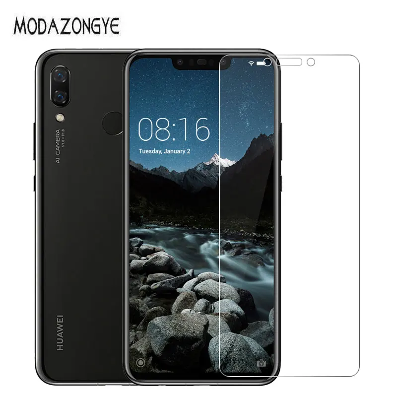 Закаленное стекло для Huawei P Smart Plus Защитная пленка экрана с полным покрытием +