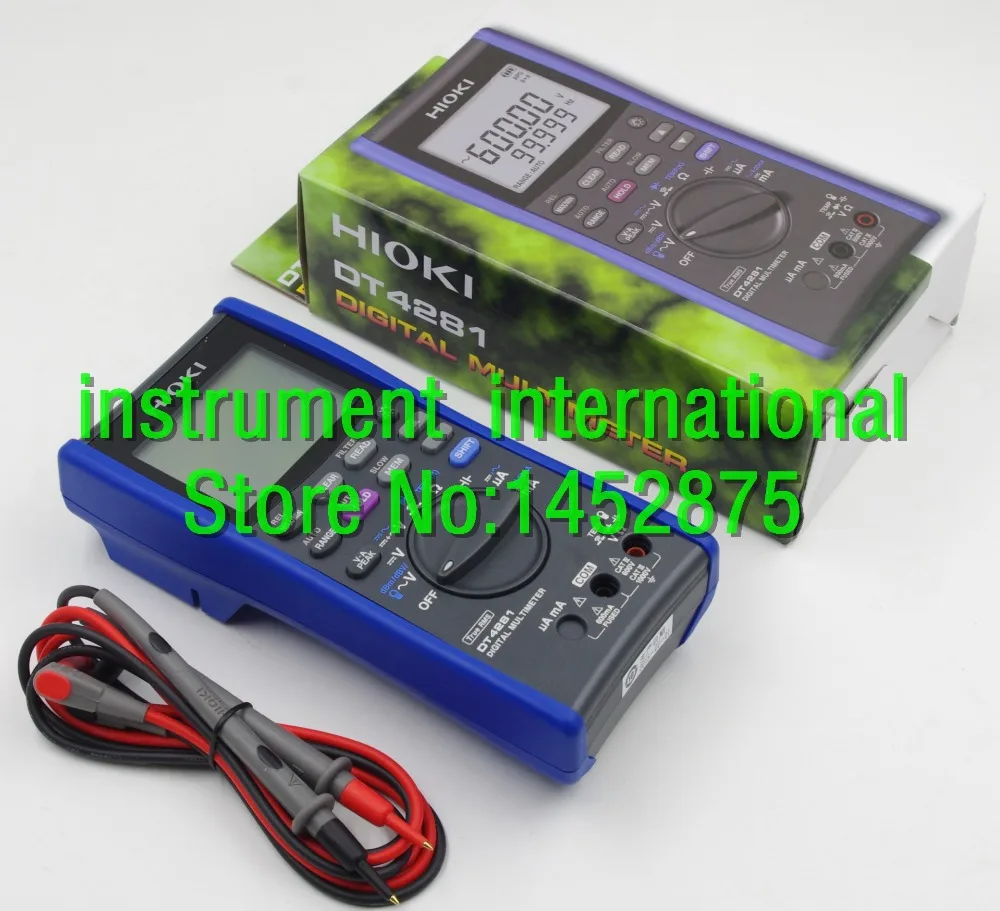 Цифровой мультиметр HIOKI DT4281 Быстрая Производительность профессионального