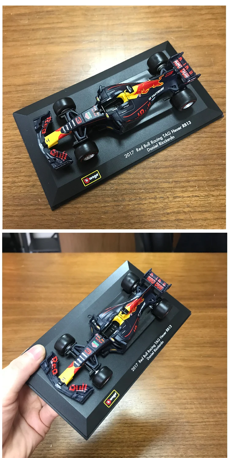 1:32 модель автомобиля из сплава для Red Bull F1 formula one с управлением на рулевом колесе переднее рулевое колесо игрушка для детей
